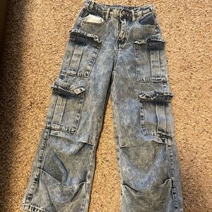 SHEIN Blue Denim Jeans